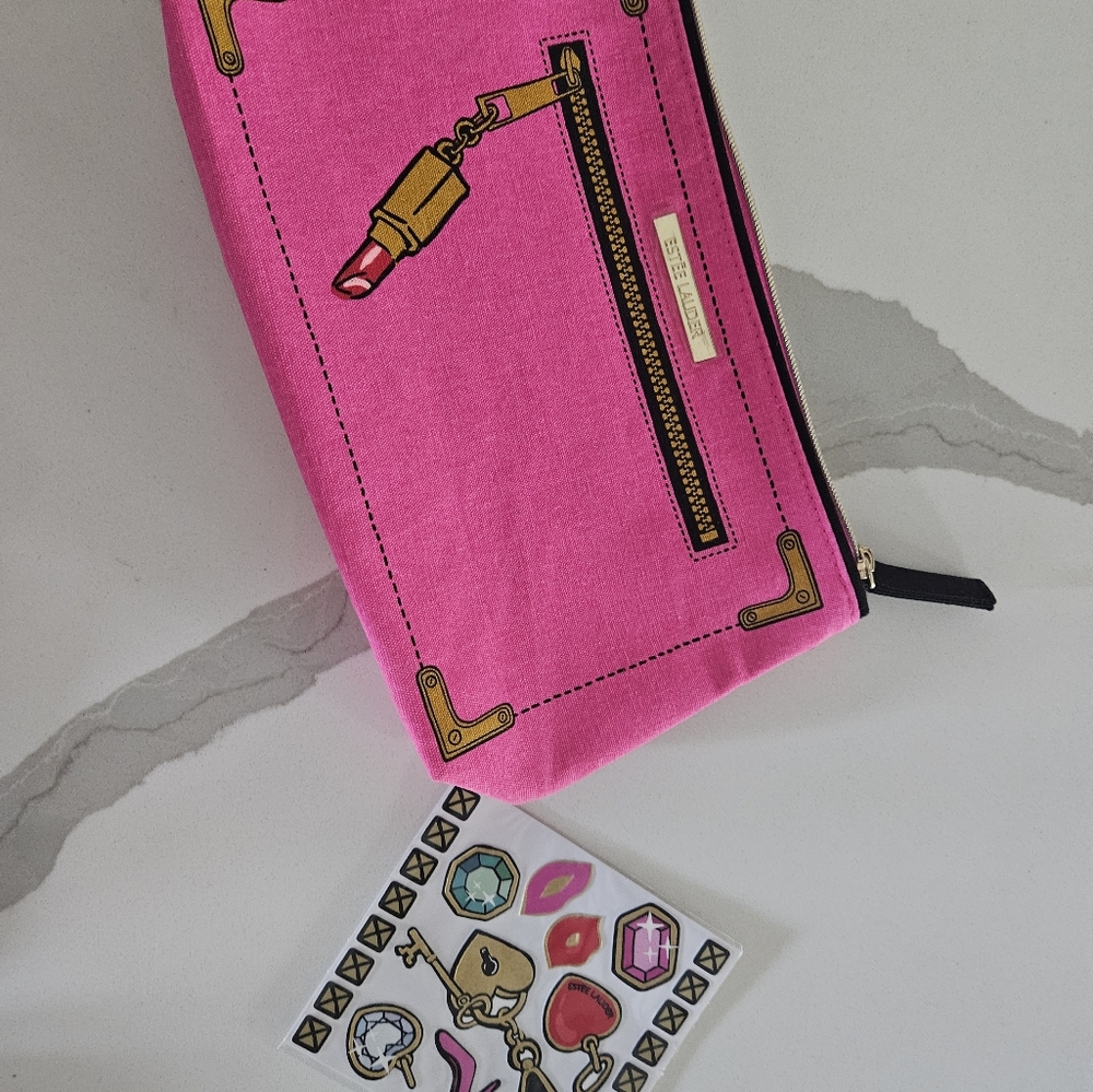 Estee Lauder makeup bag